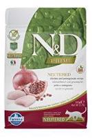 N&D PRIME CAT Neutered Chicken&Pomegranate 5kg sleva
