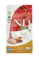 N&D Quinoa CAT Skin & Coat Quail & Coconut 1,5kg sleva