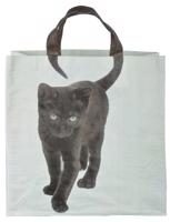 Nákupní taška černá kočka