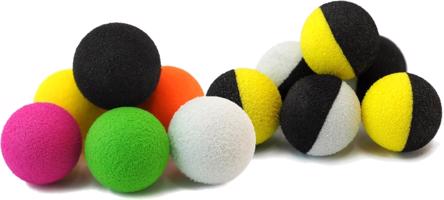 Nástraha - Zig-Balls 10 mm / 6 ks -Tandem Baits Variant: barva černo/žlutá