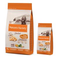 Nature's Variety granule, 12 + 2 kg zdarma - Selected Medium Adult kuře z volného chovu 12 kg + 2kg