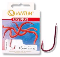 Návazec quantum Crypton red worm vel .: 2 Variant: vel. 10 / 0,20mm / 70cm