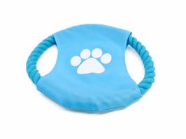 Nuss frisbee pro psa z lana | 22 cm Barva: Modrá, Průměr: 19 cm