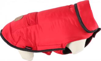 Obleček pláštěnka pro psy COSMO červený Délka: 30 cm