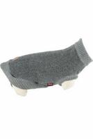 Obleček svetr pro psy JAZZY šedý Délka: 35cm