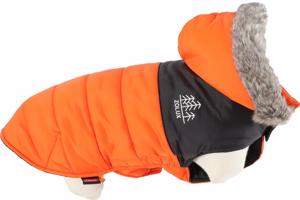 Obleček voděodolný pro psy MOUNTAIN oranž. Délka: 25cm