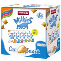 Pack Animonda křupavé polštářky s mléčnou náplní mix - 6 x 30 g (4 druhy)
