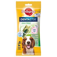 Pedigree Dentastix Fresh každodenní svěžest - 5 ks Medium - pro střední psy (10-25 kg)