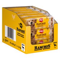 Pedigree Ranchos Maxi žvýkací tyčinky 80 g - kuřecí 10 x 80 g