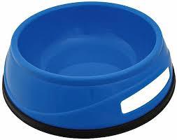 Plastová HEAVY miska s gumovým okrajem 0,75 l / 16 cm Barva: Bledě modrá