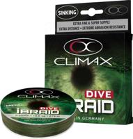 Potápivá šňůra Climax iBraid DIVE olivová 135m Variant: Průměr: 0,08mm Nosnost: 3,2 kg