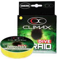 Potápivá šňůra Climax iBraid DIVE žlutá 135m Variant: Průměr: 0,08mm Nosnost: 3,2 kg