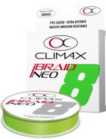 Přívlačová šňůra Climax iBraid NEO fluo -chartreuse 135m Variant: Průměr: 0,20mm / 17,9kg