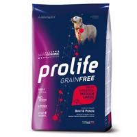 Prolife Dog sada 2 balení  - 2 x 10 kg Grain Free Sensitive Adult Medium/Large Beef & Potato