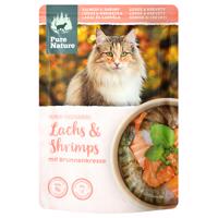 Pure Nature Cat losos a krevety - 12 x 80 g