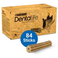 PURINA DENTALIFE pamlsky pro každodenní čištění zubů pro středně velké psy 2× 42 tyčinek
