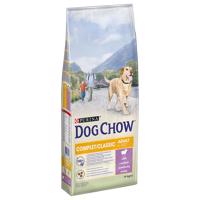Purina Dog Chow granule, 12 + 2 kg zdarma Complet/Classic jehněčí