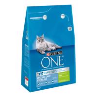 PURINA ONE Sterilized pro kočky - krůta - 2 x 3 kg