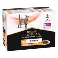 Purina Pro Plan Veterinary Diets Feline OM s kuřecím - 20 x 85 g