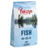 Purizon Adult 80:20:0 s rybami - bez obilovin - výhodné balení: 2 x 12 kg