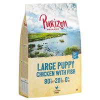 Purizon - bez obilovin granule, 1 kg za skvělou cenu!  - Large Puppy kuře & ryba - bez obilovin