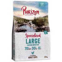 Purizon granule,  3 x 2,5 kg - 15 % sleva - Large Adult kuře & ryba - bezobilné