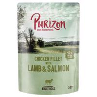 Purizon konzervy 24 x 140 / 200 g / kapsičky 24 x 300 g za skvělou cenu - Adult  jehněčí a losos (24 x 300 g )