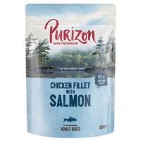 Purizon konzervy 24 x 140 / 200 g / kapsičky 24 x 300 g za skvělou cenu - Adult losos (24 x 300 g)