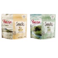 Purizon Snacks zkušební mix 2 x 100 g - kuře a ryba / jehněčí a ryba