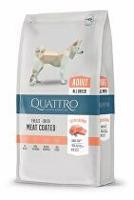 QUATTRO Dog Dry Premium All Breed Adult Losos 12kg sleva