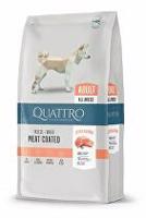 QUATTRO Dog Dry Premium All Breed Adult Losos 3kg sleva