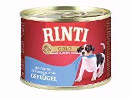 Rinti Dog Gold Junior konzerva drůbež 185g + Množstevní sleva Sleva 15%