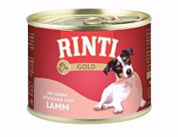 Rinti Dog Gold konzerva jehně 185g + Množstevní sleva Sleva 15%
