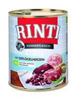 Rinti Dog konzerva drůbeží srdíčka 800g + Množstevní sleva Sleva 15%