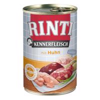 RINTI Kennerfleisch 6 x 400 g - Mix jehněčí, kuřecí, zvěřina