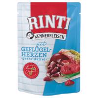 RINTI Kennerfleisch Pouches 10 x 400 g - drůbeží srdíčka