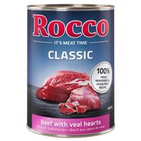 Rocco Classic 24 x 400 g - Hovězí s telecím srdcem