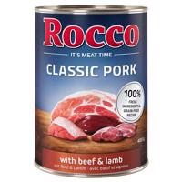 Rocco Classic Pork 12 x 400g - výhodné balení - hovězí a jehněčí