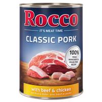 Rocco Classic Pork 12 x 400g - výhodné balení - hovězí a kuřecí