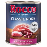Rocco Classic Pork 6 x 800 g - kuřecí a telecí