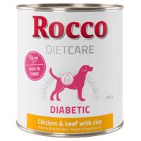 Rocco Diet Care Diabetic kuřecí a hovězí s rýží 800 g 6 x 800 g