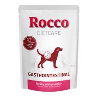 Rocco Diet Care granule 1 kg / kapsičky 6 x 300 g - 10 % sleva - Gastro Intestinal krůtí s dýní 6 x 300 g - kapsička