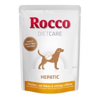 Rocco Diet Care granule 1 kg / kapsičky 6 x 300 g - 10 % sleva - Hepatic kuřecí s ovesnými vločkami a tvarohem 6 x 300g - kapsička