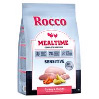 Rocco Mealtime Sensitive krůtí a kuřecí - 1 kg