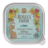 Rosie's Farm Adult 16 x 100 g - losos a kuřecí s krevetami
