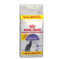 Royal Canin Feline granule, 10 + 2 kg zdarma! - Sterilised 37