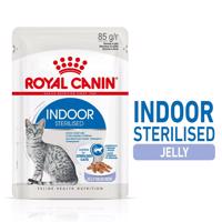 ROYAL CANIN INDOOR Sterilised v želé, kapsičky pro domácí kočky 48 × 85 g