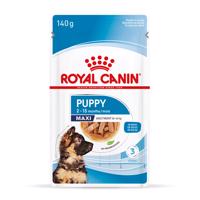Royal Canin Maxi Puppy  - jako doplněk: mokré krmivo 20 x 140 g Royal Canin Maxi Puppy