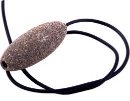 Rybářská zátěž ve tvaru kamene - průběžná Variant: hmotnost 55g / 2ks
