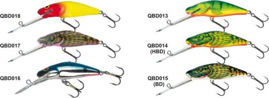 Salmo rybářské woblery BULLHEAD BD6SDR Variant: barva QBD017
